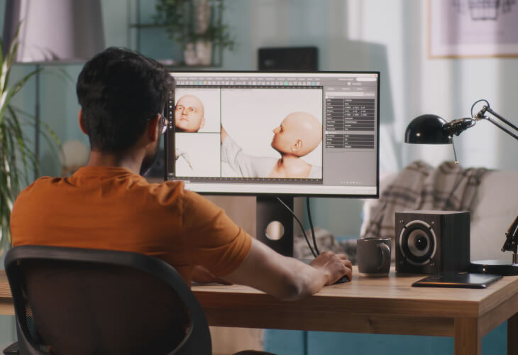 Fusión 2d y 3d en animación