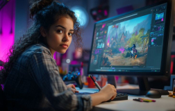 Carrera de videojuego con alta demanda