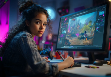 Carrera de videojuego con alta demanda