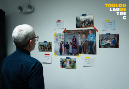 Tejidos visuales - Toulouse Lautrec