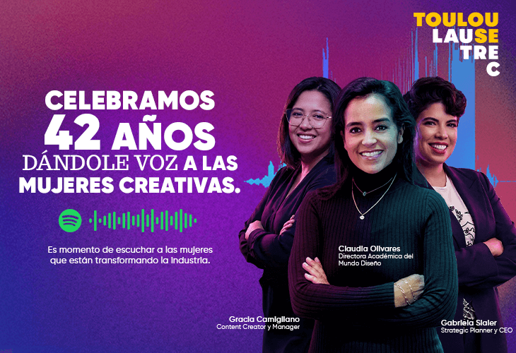 42 años dándole voz a mujeres creativas