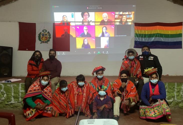 Expertos de Toulouse capacitan a jóvenes de la comunidad de Huilloq