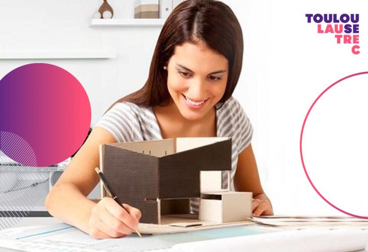 mujer arquitectura